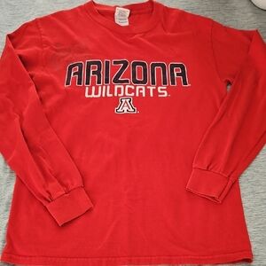 Gildan Red Long Sleeve Arizona Wildcats Tee